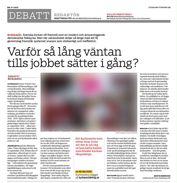 Varför så lång väntan